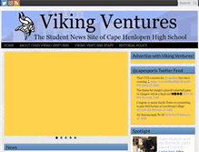 Tablet Screenshot of capevikingventures.com